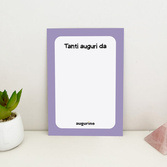foto retro biglietto di auguri per la mamma 