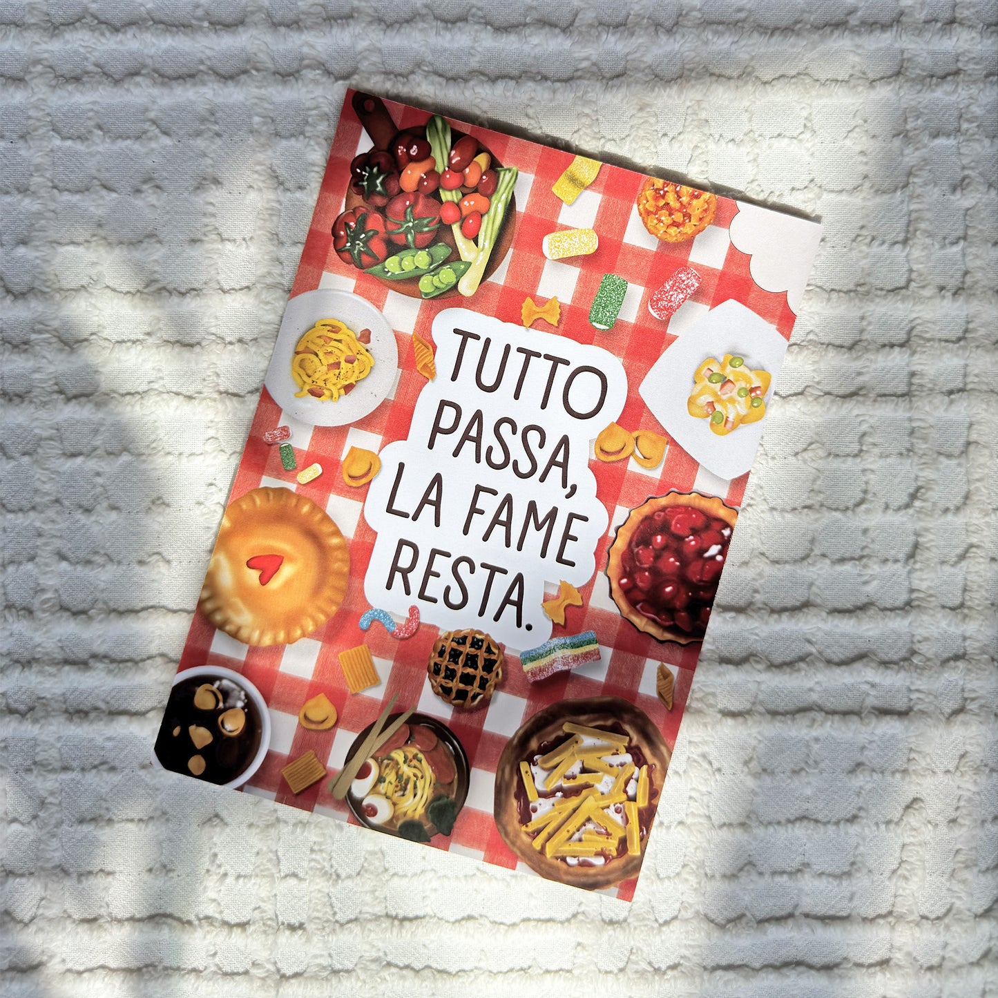Tutto passa, la fame resta foto biglietto (fronte)